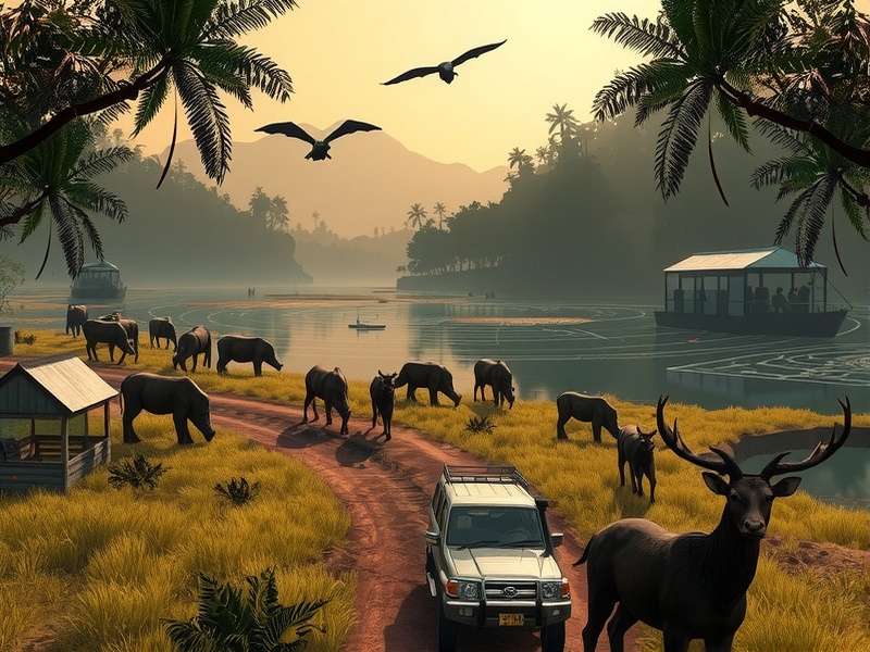 Gomti River Trail Gameplay Scene